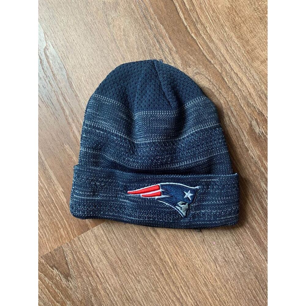 New England Patriots New Era On-Field TD Knit Hat - Blue